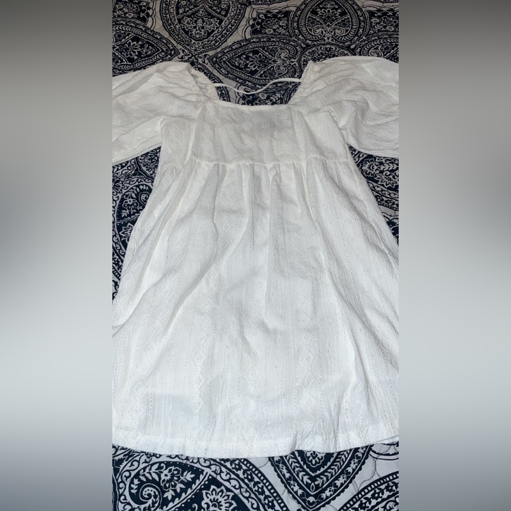 white dress